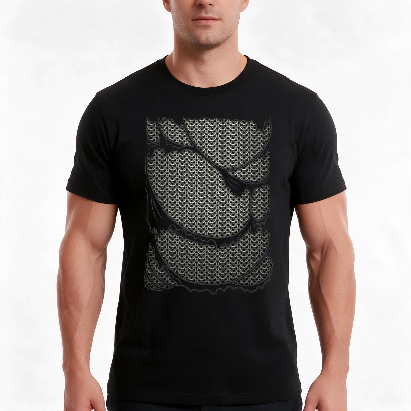 Streetwear Brand Vintage - Camiseta nova da marca Chainmail Armor,