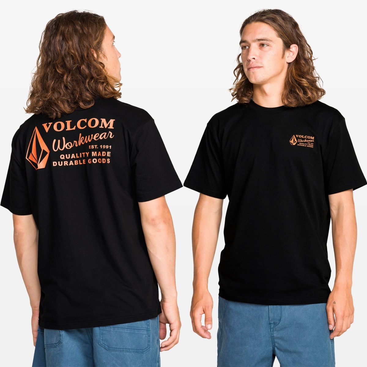 Streetwear Brand Clothing - Camiseta Gráfica de Algodão para Homens