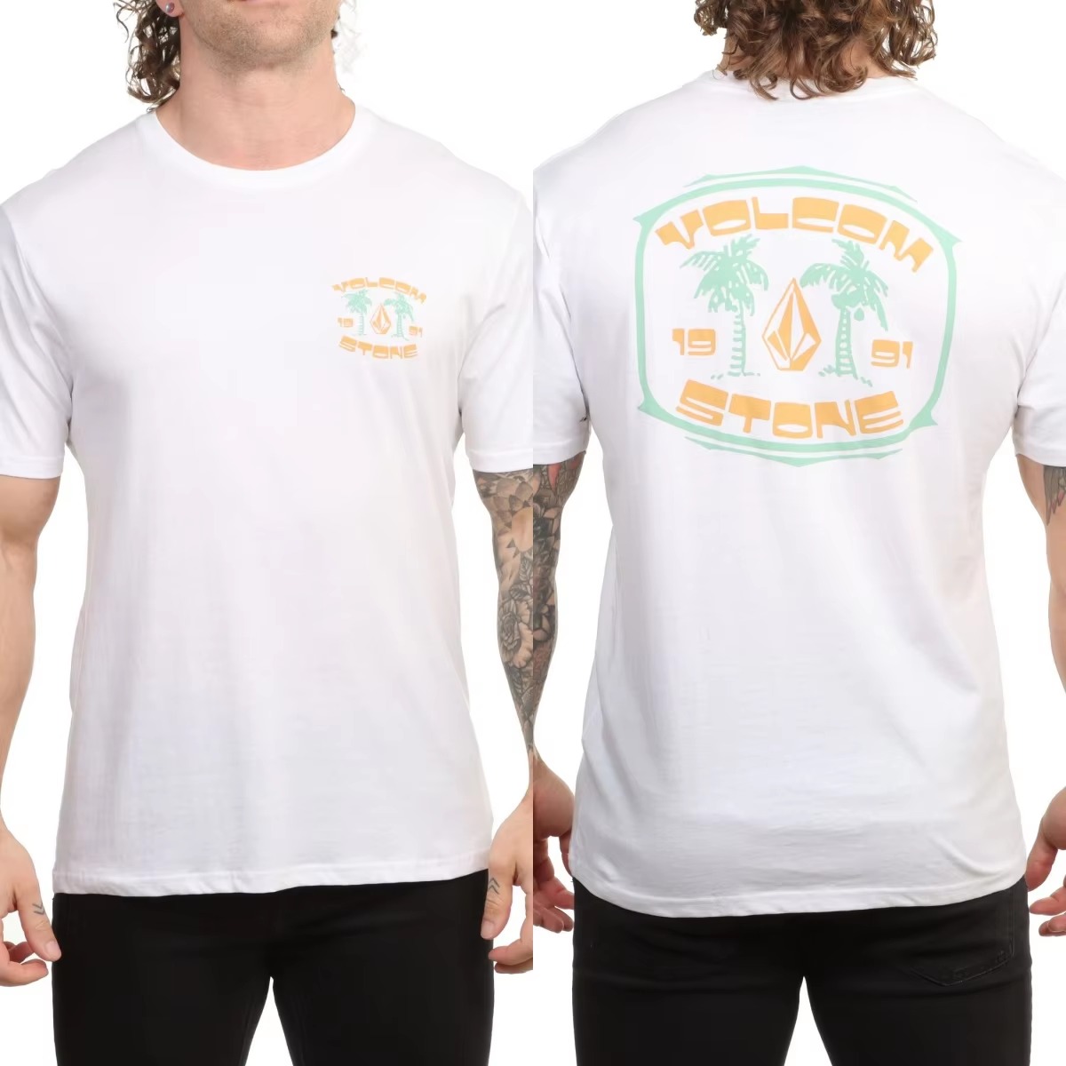 Camiseta Gráfica de Algodão Un - Streetwear Brand Tees avaliação e preço