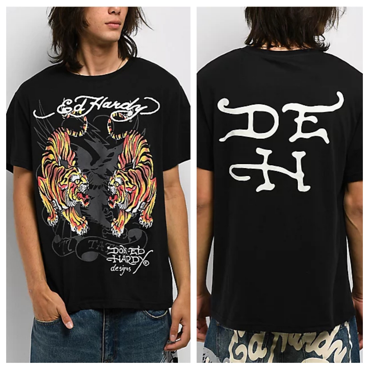 Camiseta de algodão com estamp - Streetwear Brand Tees avaliação e preço