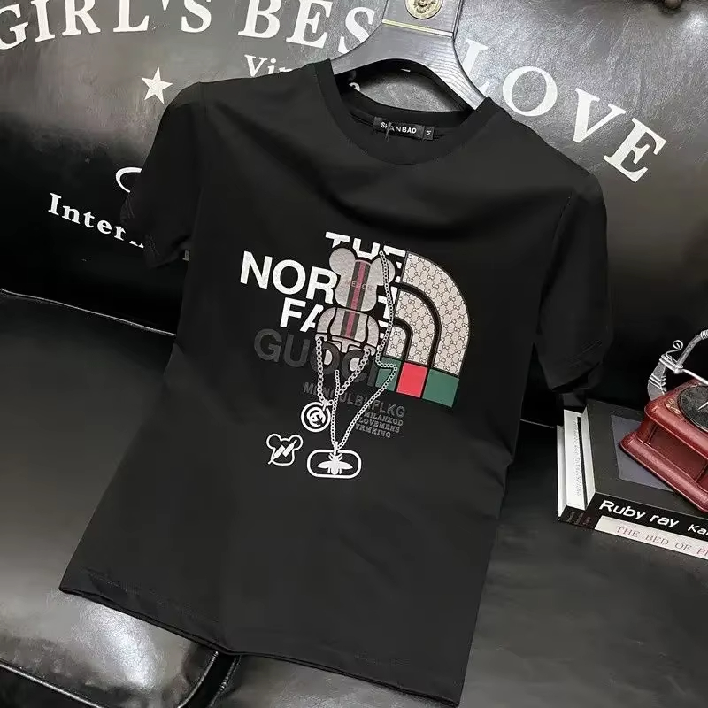 Camiseta masculina de luxo com - Streetwear Brand Clothing avaliação e preço