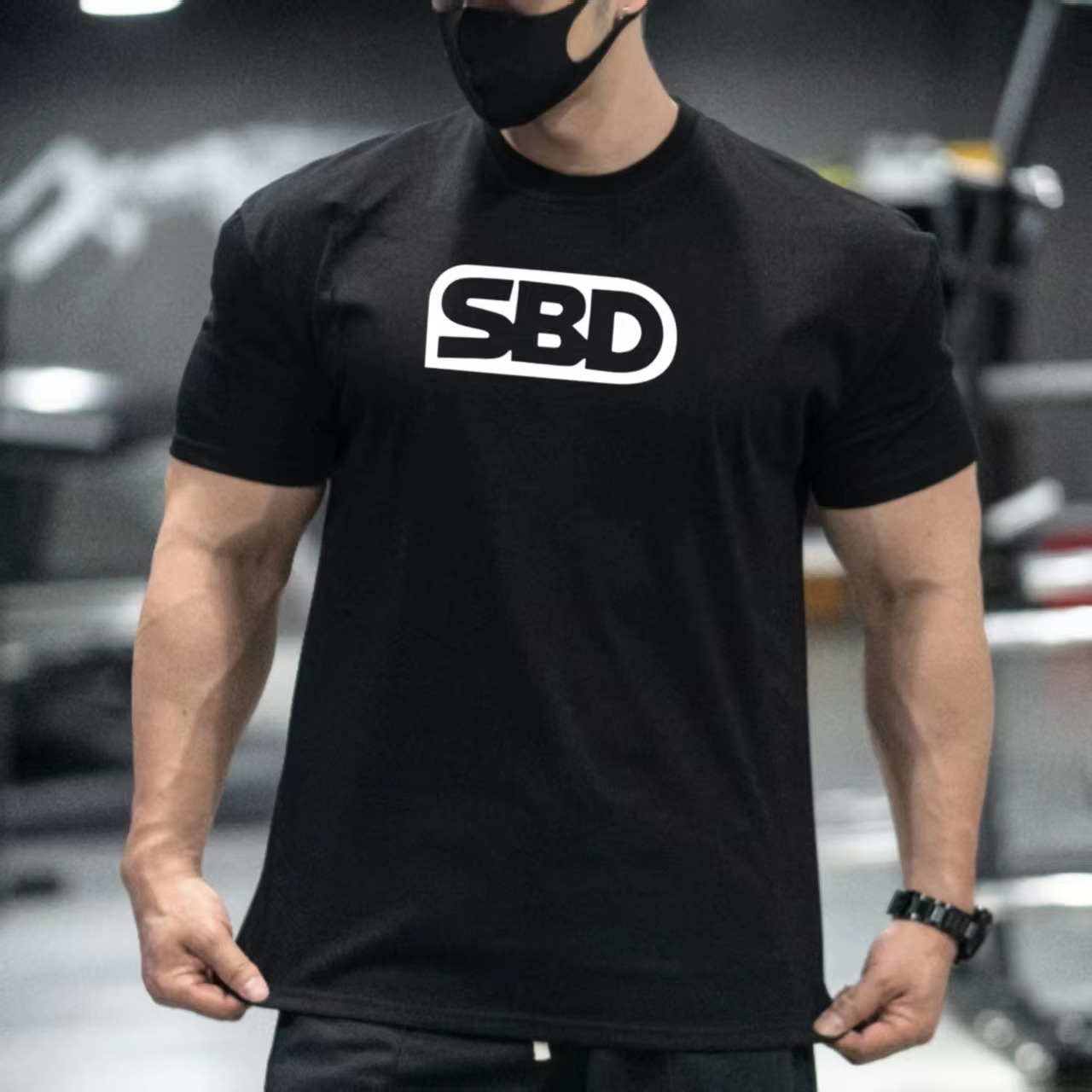 Camiseta de algodão com estamp - Streetwear Brand Red Logo avaliação e preço