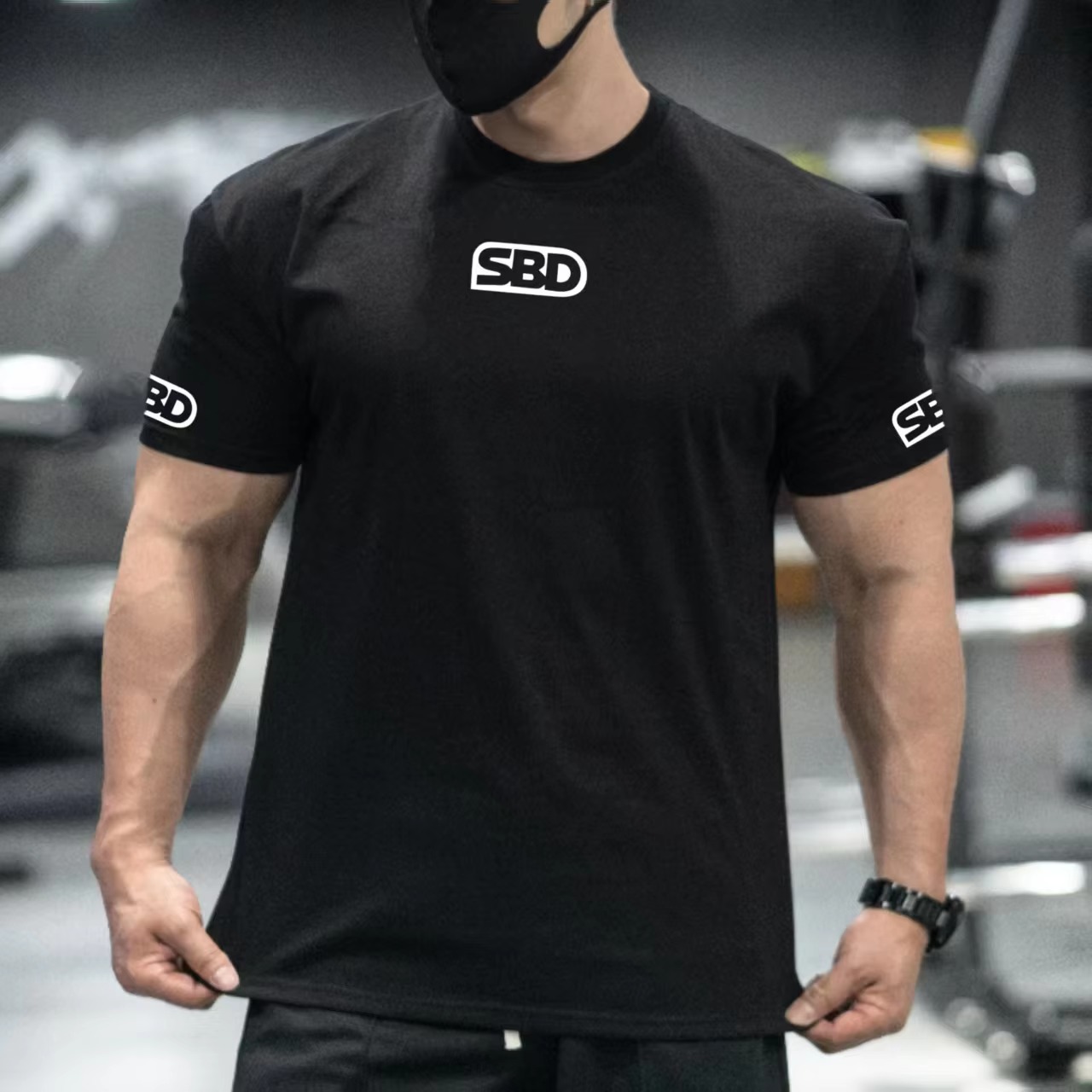 Camiseta de algodão com estamp - Streetwear Brand Red Logo avaliação e preço